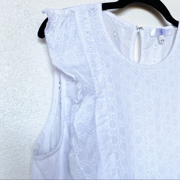 Missguided Eyelet Crochet Sleeveless Dress Size 10 - Picture 3 of 11